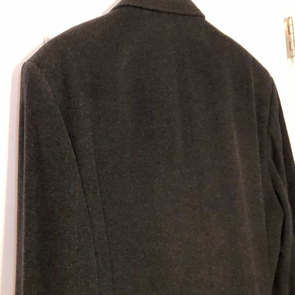 Men’s Executive Black Coat 44R Made in Italy - Picture 10 of 14